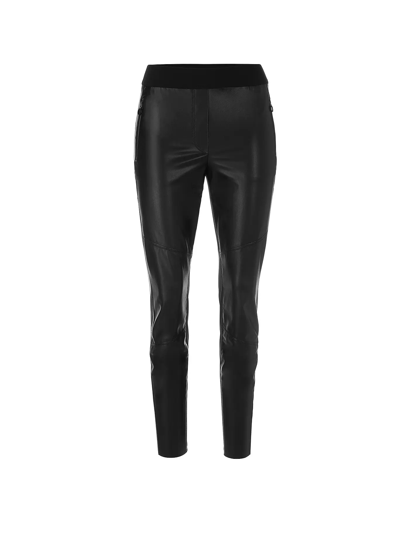 MARC CAIN | Hose in Lederoptik SINNAR | 